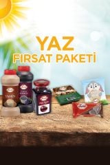 Seyidoğlu Yaz İndirim Paketi / Sade Helva+Cevizli Yaz Helvası+Vişne Reçelİ+Tahin+Pekmez+Kağıt Helva