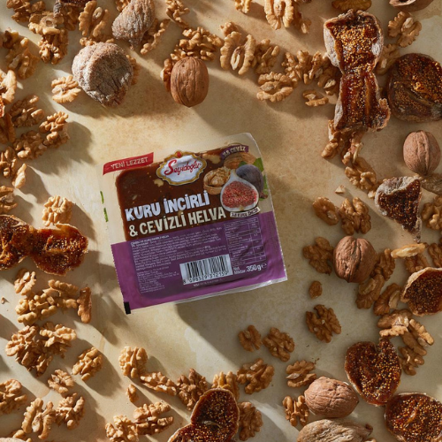 Kuru İncirli & Cevizli Helva Yaz Helvası 350 gr