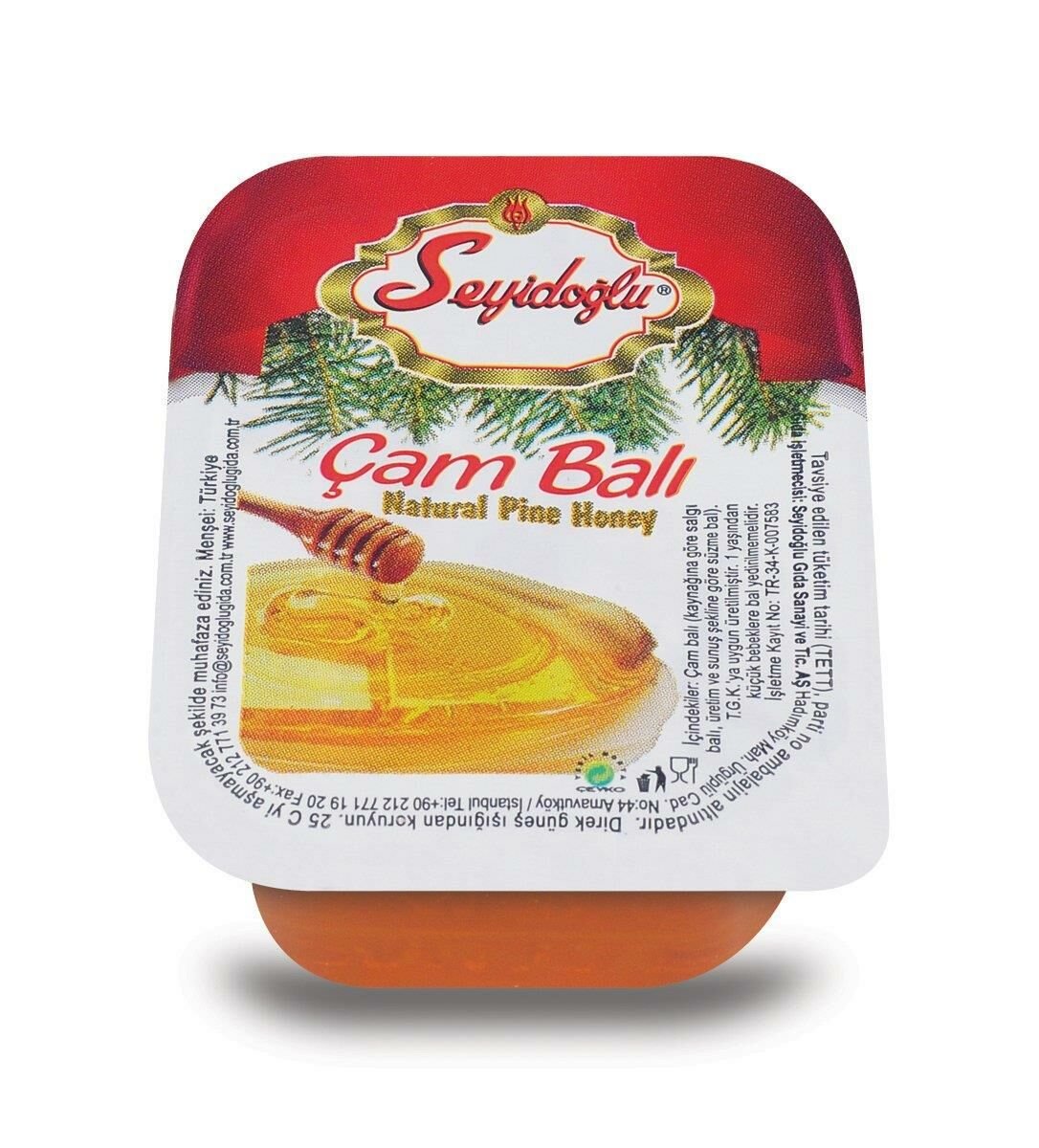 Seyidoğlu Piknik Çam Bal 15 gr Koli içi (100 adet)