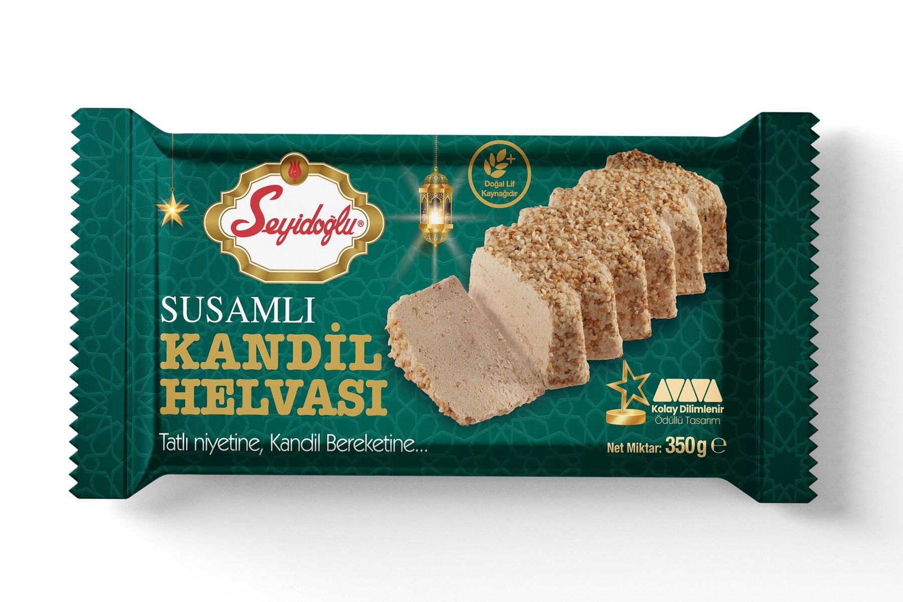 Seyidoğlu Susamlı Kandil Helvası 350 g – Osmanlı Geleneğinden Sofranıza
